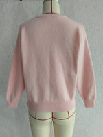 Load image into Gallery viewer, 3D Floral Cardigan Women Knit Open Front Round Neck N5A859