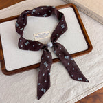 Load image into Gallery viewer, Womens Korean Polka Dot Beaded Scarf Necklace N6K277