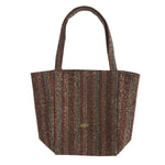 Load image into Gallery viewer, Reversible Wool Blend Tote Dual-Face Construction S5P324