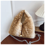 Load image into Gallery viewer, Furry Chain Shoulder Bag Women Daily Casual Crossbody S5P721
