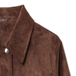 Load image into Gallery viewer, Slim Fit Notch Collar Jacket Women Brown N5A410