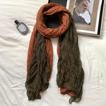 Load image into Gallery viewer, Pleated Gradient Scarf Women Sun Protection N6H247