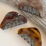 Load image into Gallery viewer, Retro Color Block Acetate Shark Clip Women Elegant S5P900