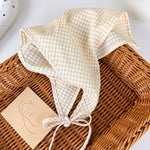 Load image into Gallery viewer, Gingham Bandana Scarf Multiple Colors Women N6C012