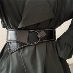 Load image into Gallery viewer, Elastic Wide Waist Belt Women Fashion Waist Cincher N6H337
