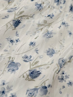 Load image into Gallery viewer, Blue Square Neck Double Strap Tank Top Women N5A926