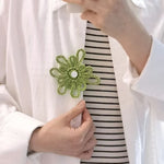 Load image into Gallery viewer, DIY Ribbon Bow Button Flower Craft Party Decor N6G118