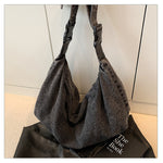 Load image into Gallery viewer, Women's Washed Denim Crossbody Shoulder Bag N6J196