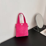 Load image into Gallery viewer, Corduroy Mini Envelope Bag Lightweight Crossbody S5P702