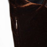 Load image into Gallery viewer, Black Velvet Bodycon Off-Shoulder Dress Women N5A712