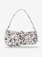 Load image into Gallery viewer, Distressed Leopard Print Asymmetric Hobo Bag Women N6C311