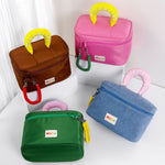 Load image into Gallery viewer, Color Block Makeup Bag Large Capacity Waterproof S5P744