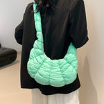 Load image into Gallery viewer, Pleated Cloud Bag Women Large Capacity Shoulder Tote S5P714