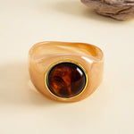 Load image into Gallery viewer, Womens Marbled Geometric Acrylic Bracelet N6K138