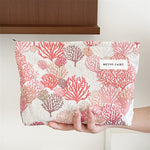 Load image into Gallery viewer, Womens Floral Corduroy Cosmetic Bag N6K117