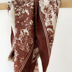 Load image into Gallery viewer, Simulated Silk Herringbone Triangle Scarf Women N6G232
