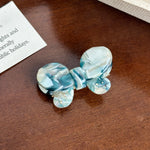 Load image into Gallery viewer, Butterfly Rhinestone Acetate Barrettes N6C355