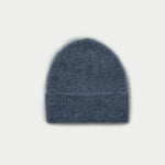 Load image into Gallery viewer, Womens Alpaca Wool Blend Brushed Knit Beanie N6K284