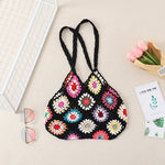 Load image into Gallery viewer, Bohemian Hand-Crochet Shoulder Bag Women N6E086