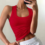 Load image into Gallery viewer, Yoga Workout Cropped Tank Top Women N6D159
