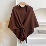 Load image into Gallery viewer, Luxury Triangle Cape Shawl Soft Knit Women Warm N6H237