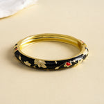 Load image into Gallery viewer, Womens Floral Rhinestone Alloy Bracelet N6K128