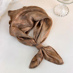 Load image into Gallery viewer, Vintage Silver Head Wrap Square Scarf Hip Hop Streetwear N6G233