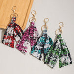 Load image into Gallery viewer, Vintage 3D Print Fabric Keychain Bag Charm Accessory N6G115