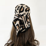 Load image into Gallery viewer, Crinkled Herringbone Scarf 70cm Square Women N6G221
