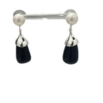 Load image into Gallery viewer, Pearl Drop Earrings Vintage Elegant Simple Dangle S5P887