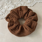 Load image into Gallery viewer, Wool-like Elastic Scrunchy Tweed Ponytail Hair Tie S5P782