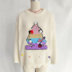 Load image into Gallery viewer, Retro Christmas Tree Pullover Sweater Women N5A635