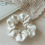 Load image into Gallery viewer, French Retro PU Leather Scrunchy Women S5P764