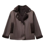 Load image into Gallery viewer, Faux Shearling Jacket Women Multiple Colors N5A553