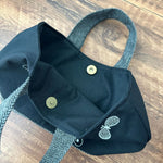 Load image into Gallery viewer, Handmade Butterfly Embroidery Canvas Tote Bag N6F120