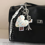Load image into Gallery viewer, Heart Bow Woven Rope Bag Charm Women Decorative S5P927