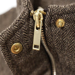 Load image into Gallery viewer, Gray Stand Collar Short Jacket Women N5A713