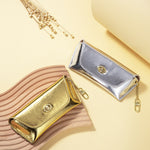 Load image into Gallery viewer, Top Grain Leather Cracked Texture Sunglasses Case Portable N6G095