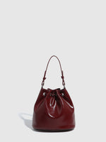 Load image into Gallery viewer, Punk Chain Bucket Bag Riveted Drawstring Shoulder S5P824