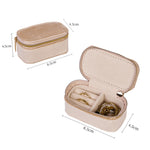 Load image into Gallery viewer, Travel Mini Velvet Jewelry Organizer Box S5P828