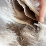 Load image into Gallery viewer, Faux Fox Fur Jacquard Tote Bag Women Shoulder Hand S5P746