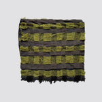 Load image into Gallery viewer, 35% Wool Cutout Plaid Scarf Women M5A298