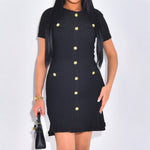 Load image into Gallery viewer, Button Short Maxi Dress Lightweight Options N5A130