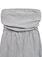 Load image into Gallery viewer, Strapless Stripe Jumpsuit Women Straight Leg N6C251