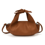 Load image into Gallery viewer, Women's Ruched PU Leather Dumpling Bag N6J213