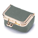 Load image into Gallery viewer, Genuine Leather Mini Coin Purse Jewelry Pouch N6B191