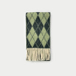 Load image into Gallery viewer, Wool Blend Diamond Jacquard Fringe Scarf N6K231