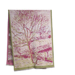 Load image into Gallery viewer, Rural Landscape Tree Print Faux Cashmere Shawl M5A244