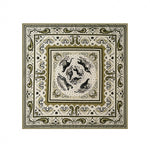 Load image into Gallery viewer, Vintage Floral Cotton Square Scarf 65cm Women N6H117