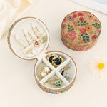 Load image into Gallery viewer, Jade Bracelet Cork Storage Box with Velvet N6E093